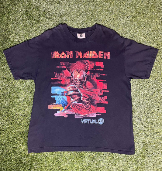 Vintage 1998 Iron Maiden Virtual Tour T Shirt