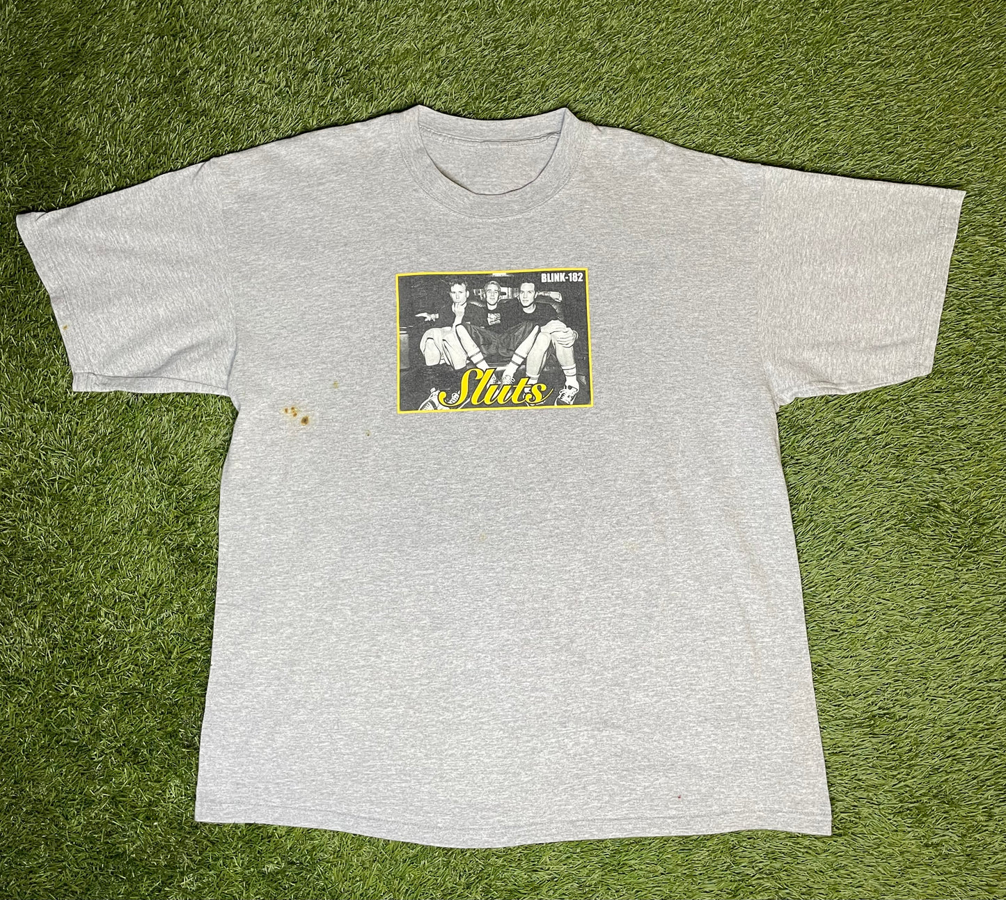 Vintage 90's Blink 182 Sluts T Shirt
