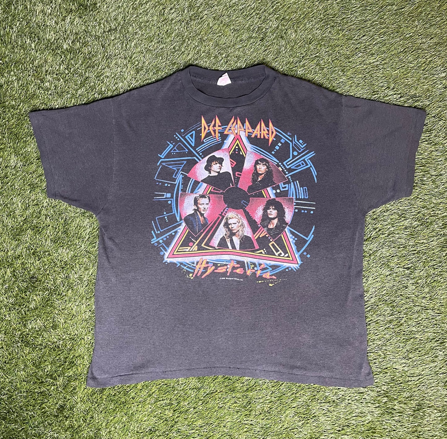 Vintage 1988 Def Leppard Hysteric T Shirt