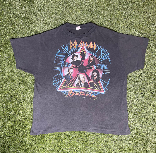 Vintage 1988 Def Leppard Hysteric T Shirt
