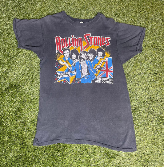 Vintage 80's Rolling Stones Band T Shirt