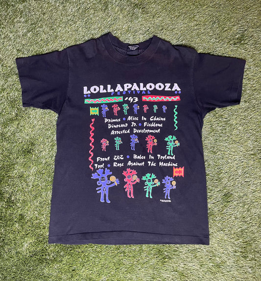 Vintage 1993 Lollapalooza Festival T Shirt