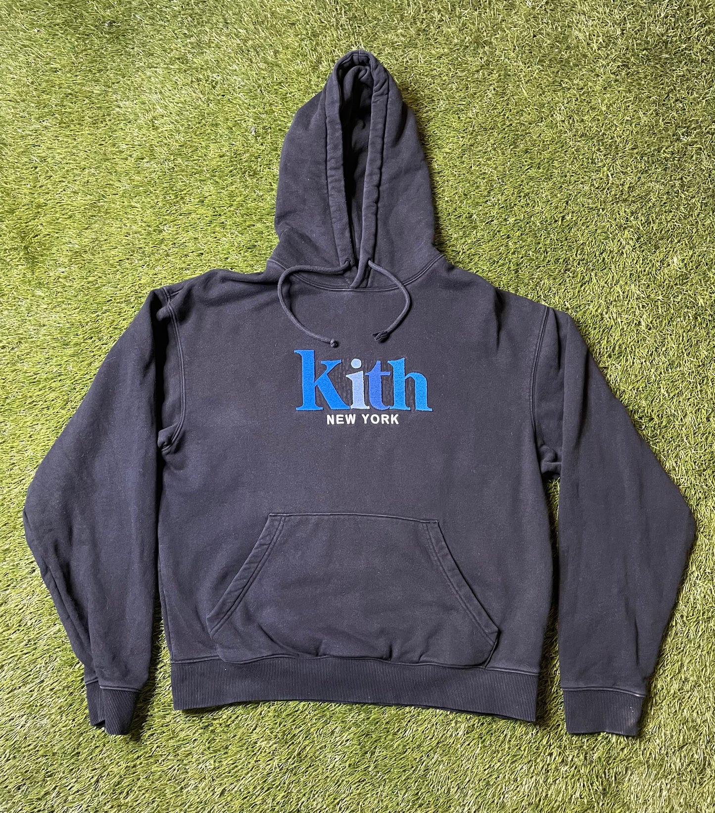 Kith NY Navy Pullover Hoodie