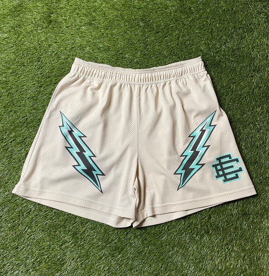 Eric Emanuel Thunderbolt Mesh Shorts