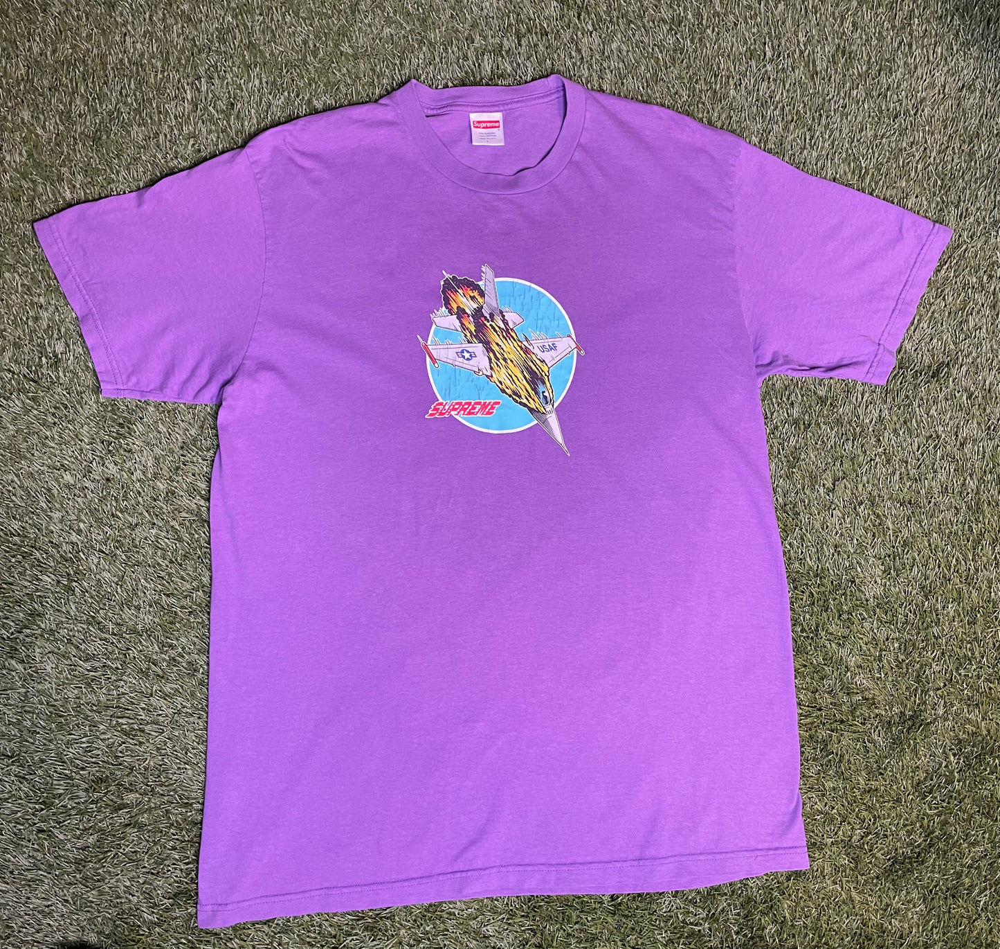 Supreme Jet Purple T Shirt