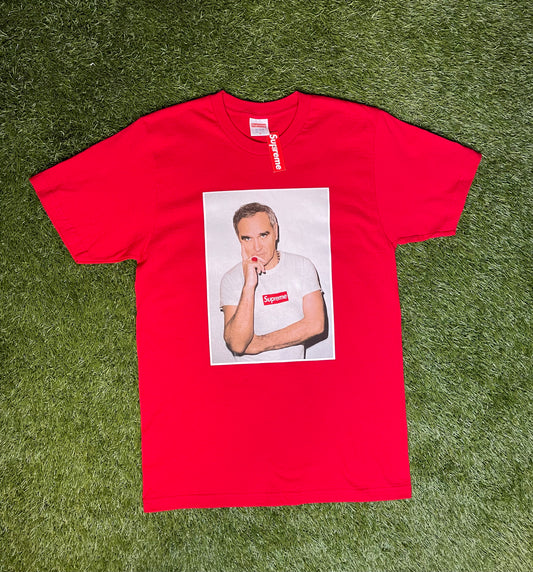 Supreme Morrissey Photo T Shirt Red