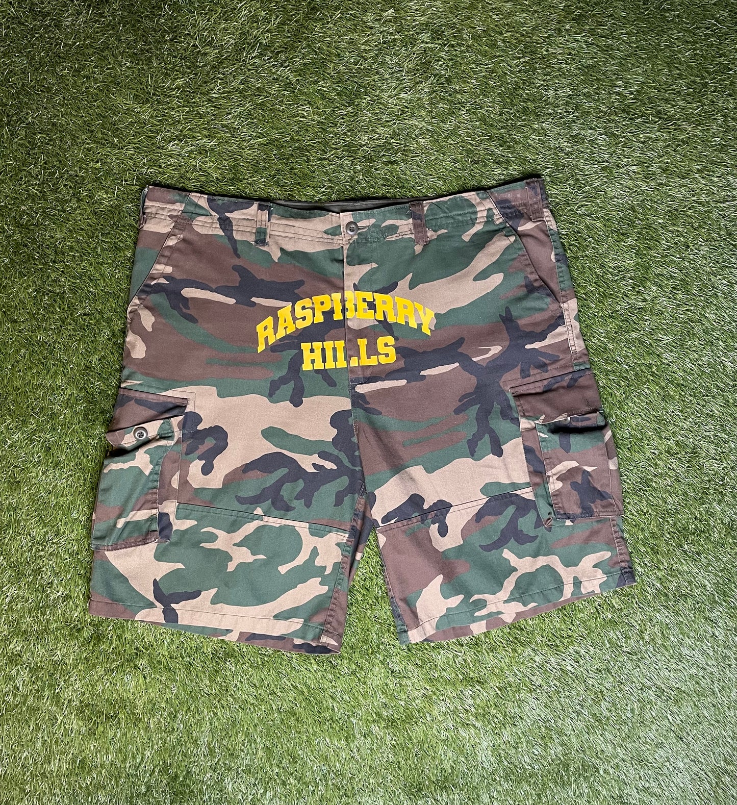 GV Gallery Raspberry Hills Camo Cargo Shorts