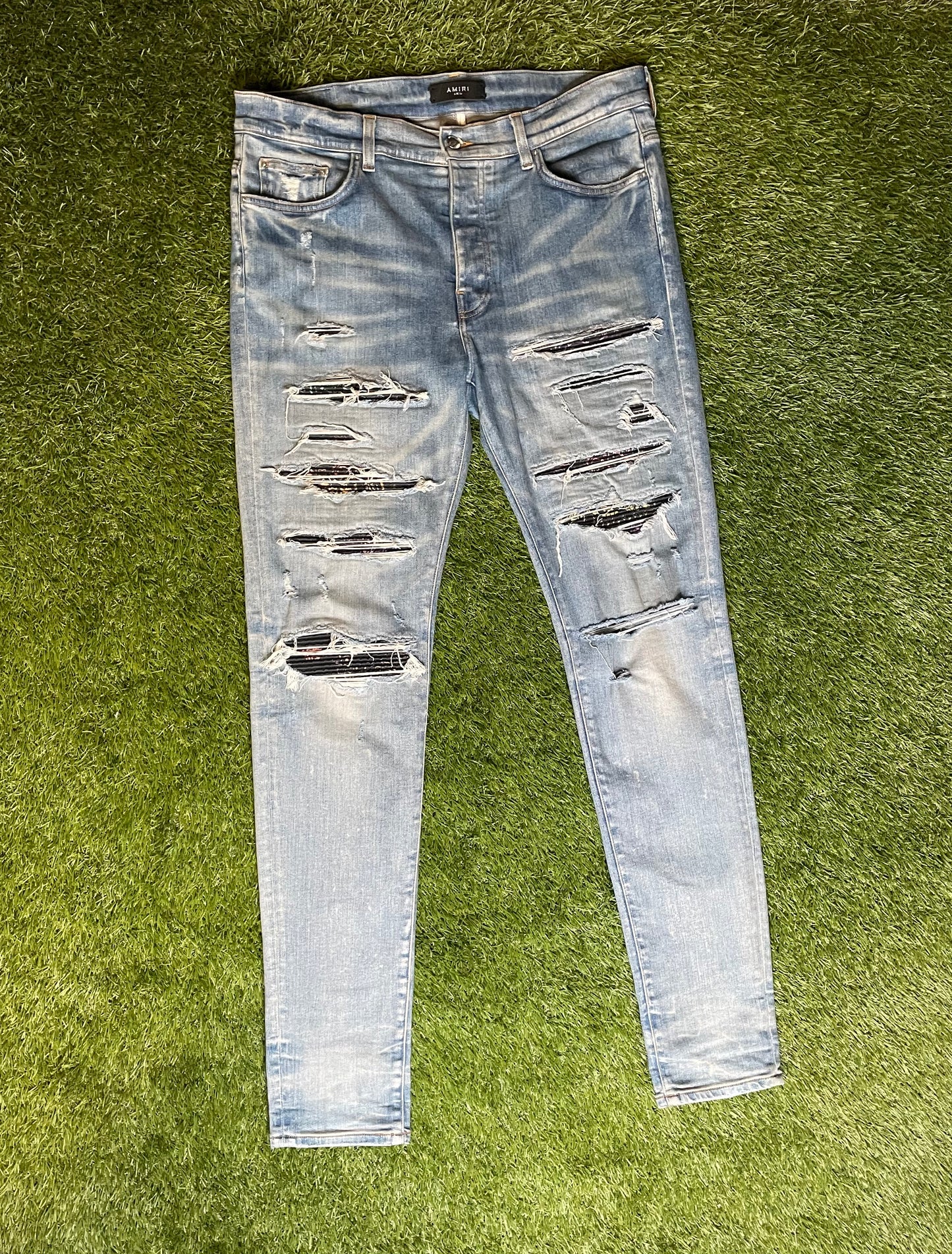 Amiri MX1 Bandanna Jeans