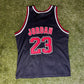Vintage 90's Chicago Bulls Black Champion Jersey