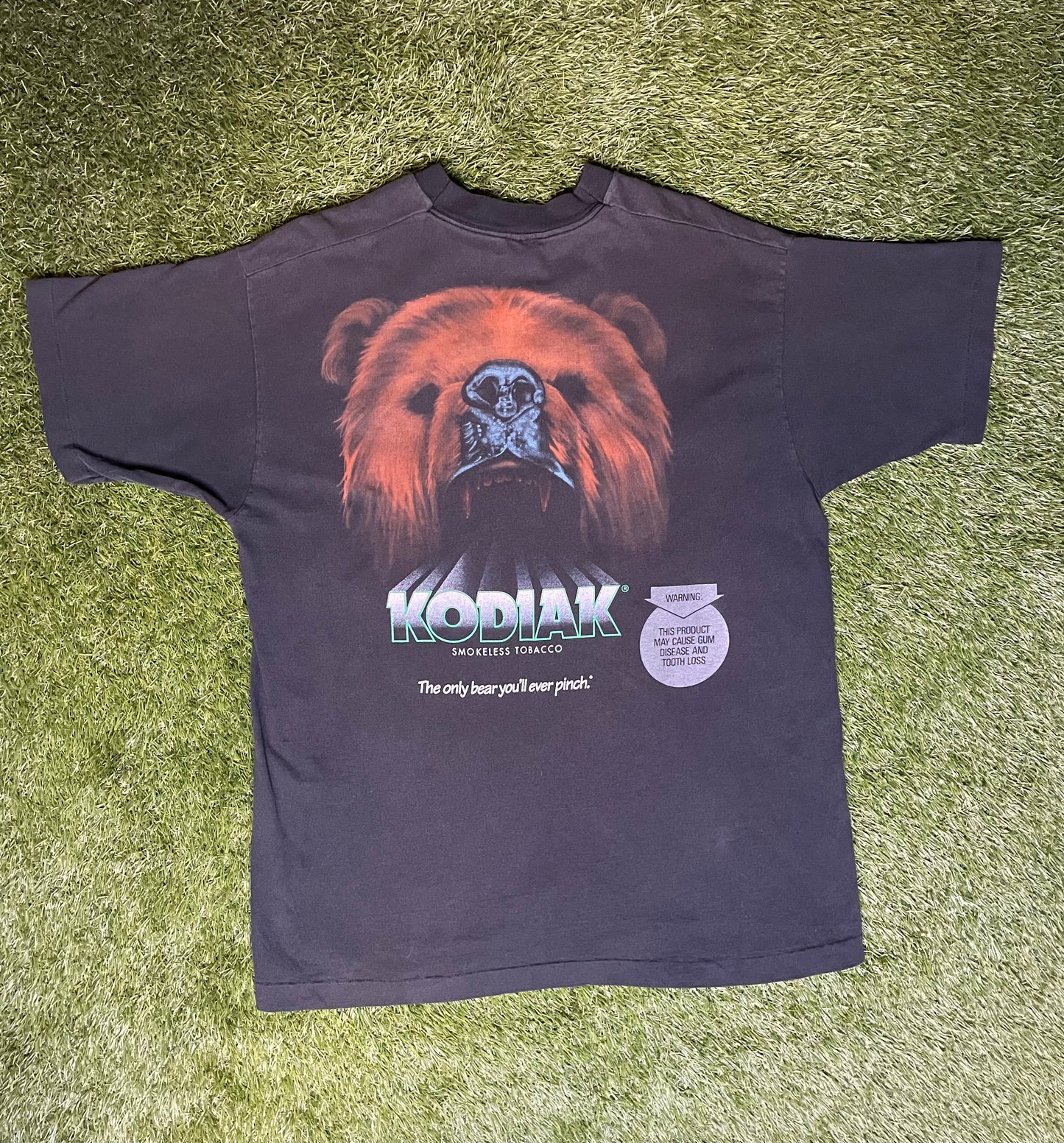 Vintage 90's Kodiak Chewing Tobacco T Shirt