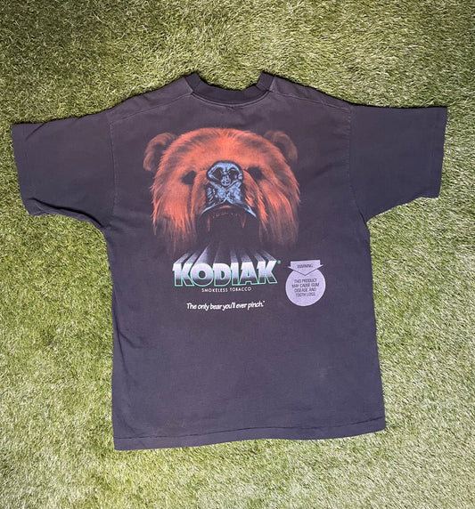 Vintage 90's Kodiak Chewing Tobacco T Shirt