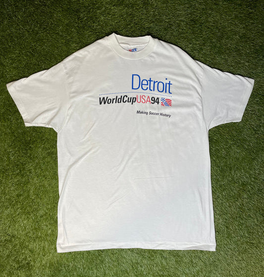 Vintage Detroit World Cup T Shirt