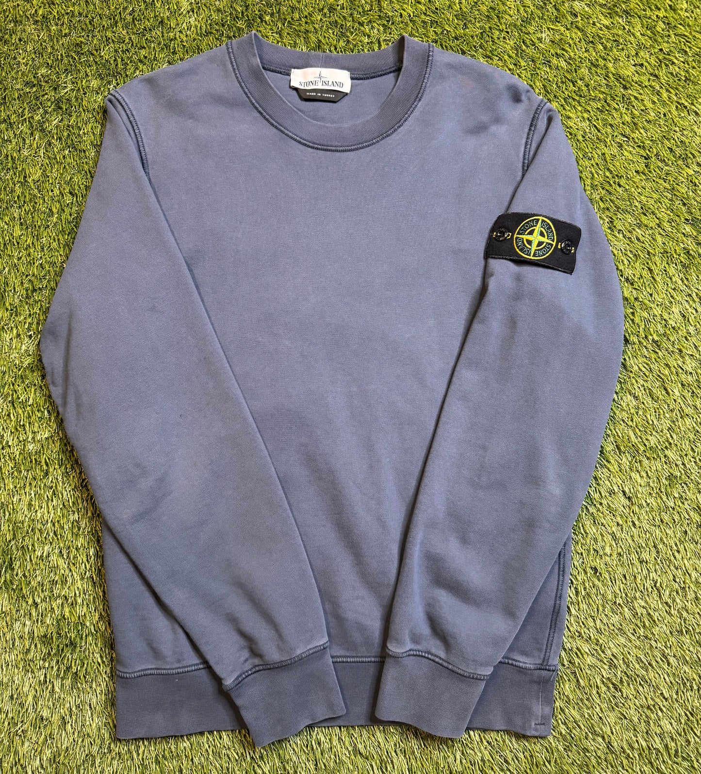 Stone Island Navy Crewneck