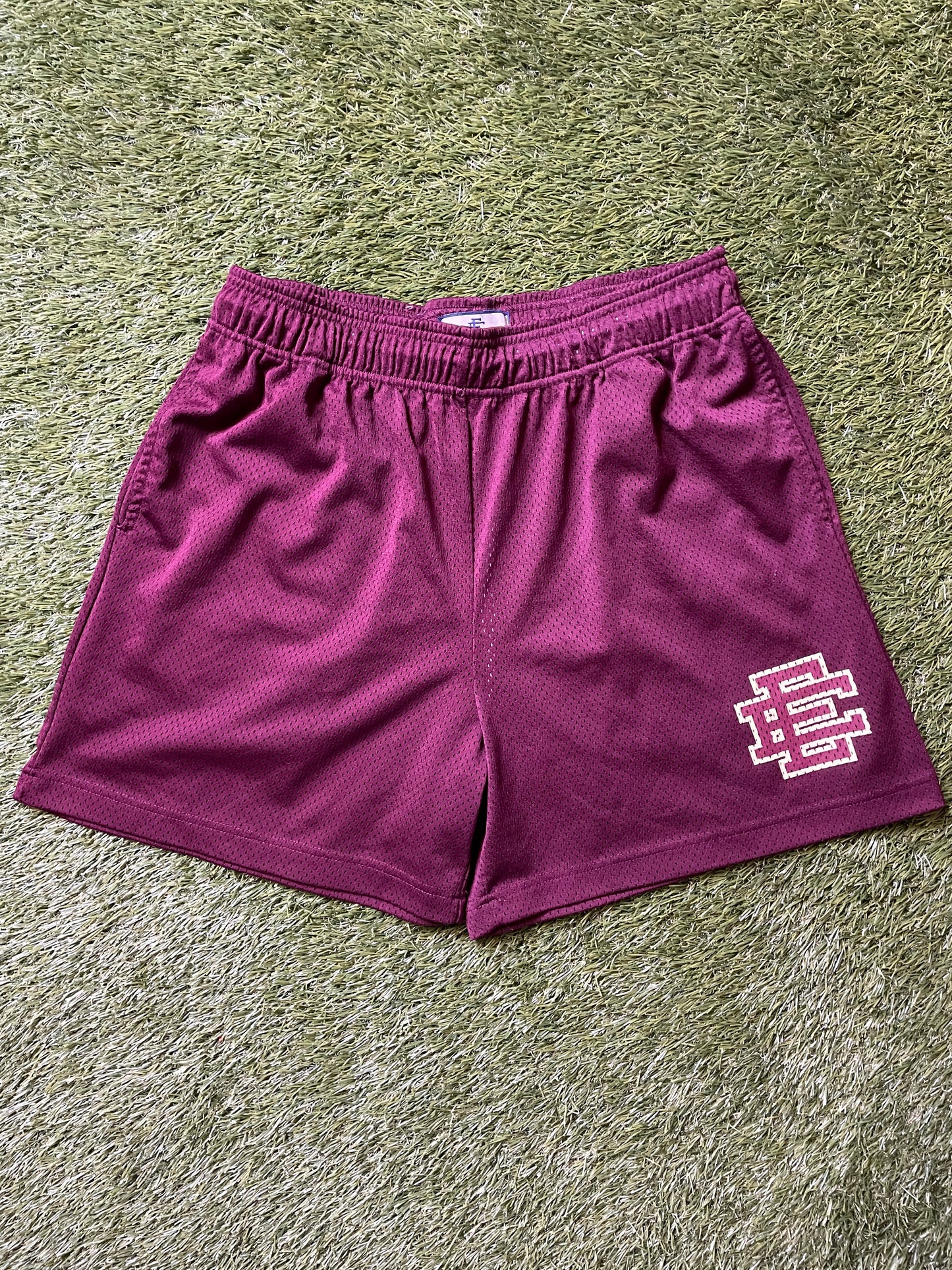 Eric Emanuel EE Basic Shorts Maroon/ Tonal