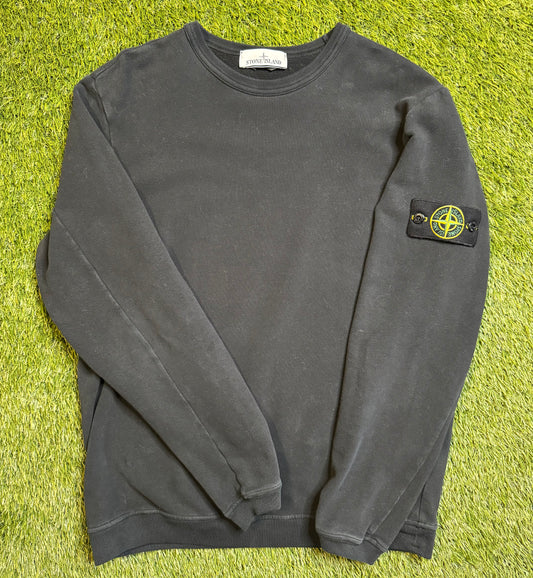 Stone Island Black Crewneck