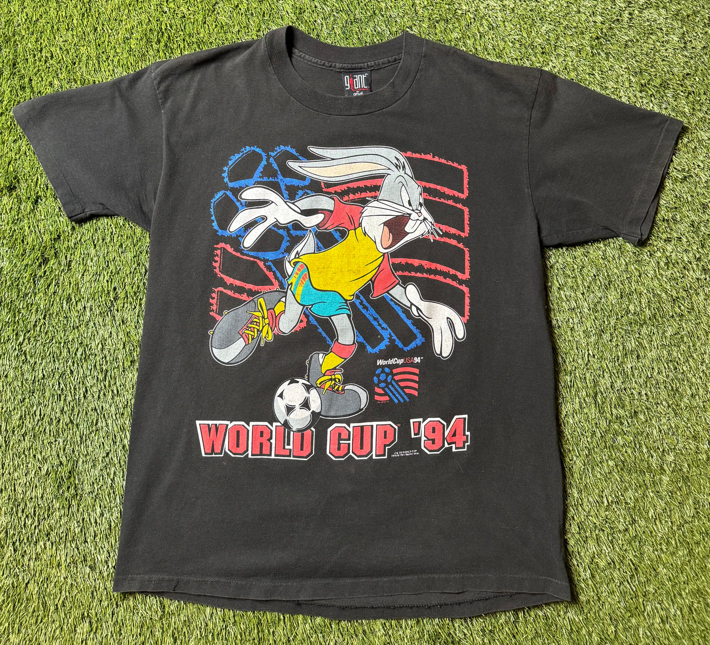 Vintage 1994 World Cup Bugs Bunny T Shirt