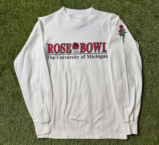 Vintage 1998 UofM Rose Bowl L/s