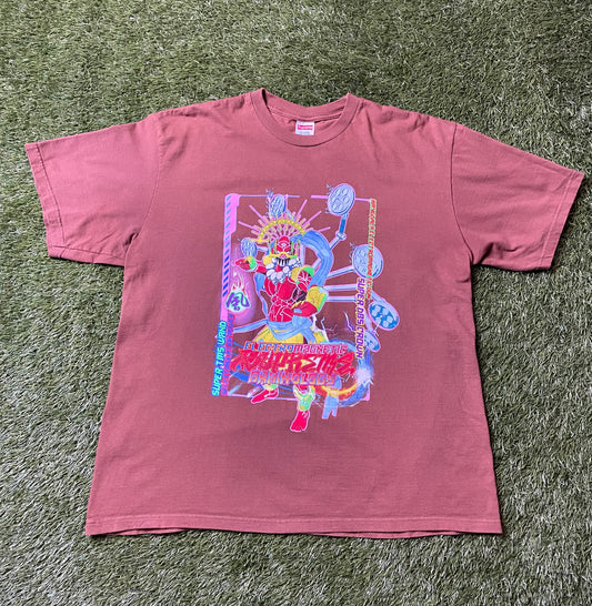 Supreme Electromagnetic Brown T Shirt