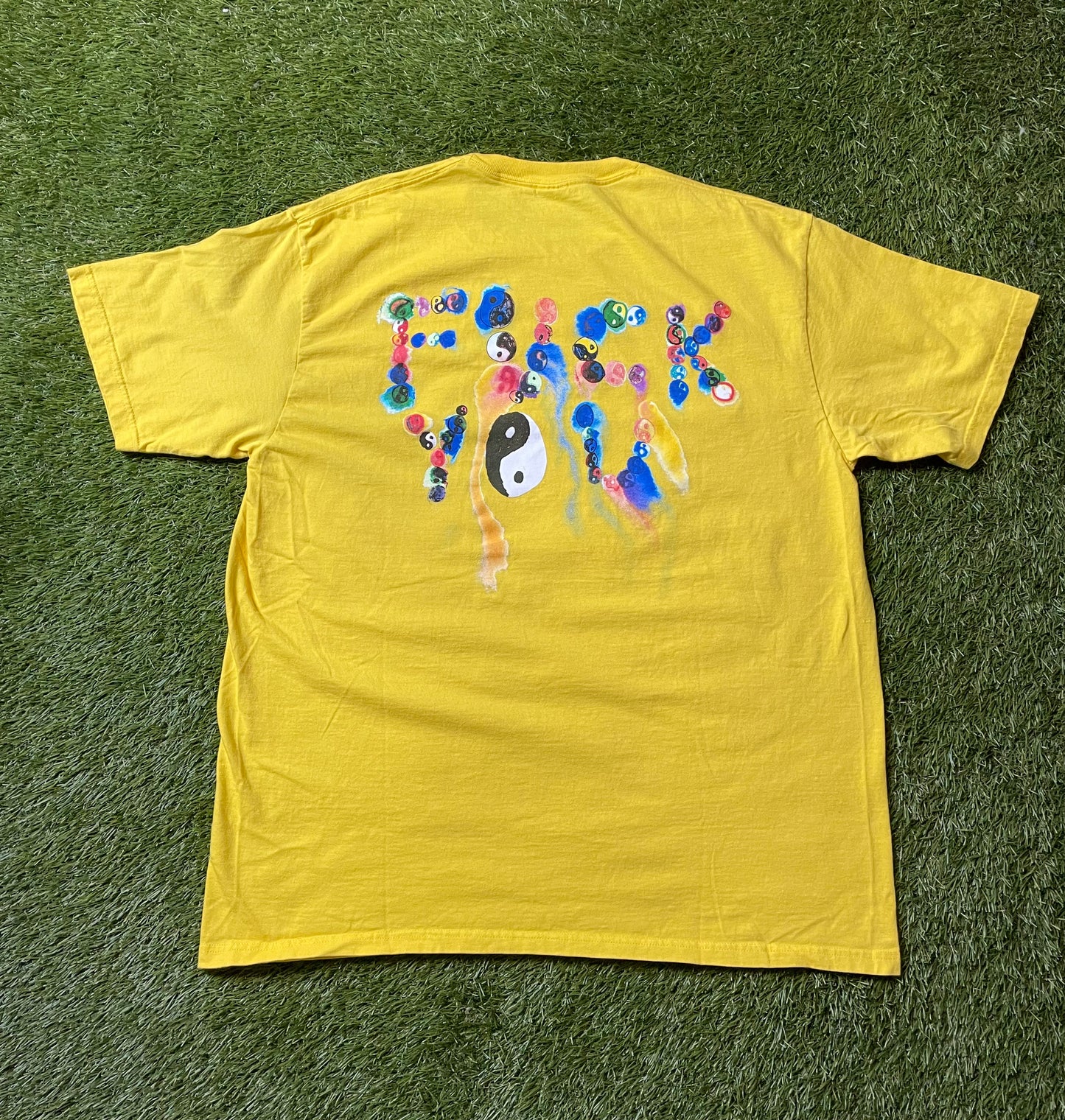 Supreme Yin Yang Yellow T Shirt