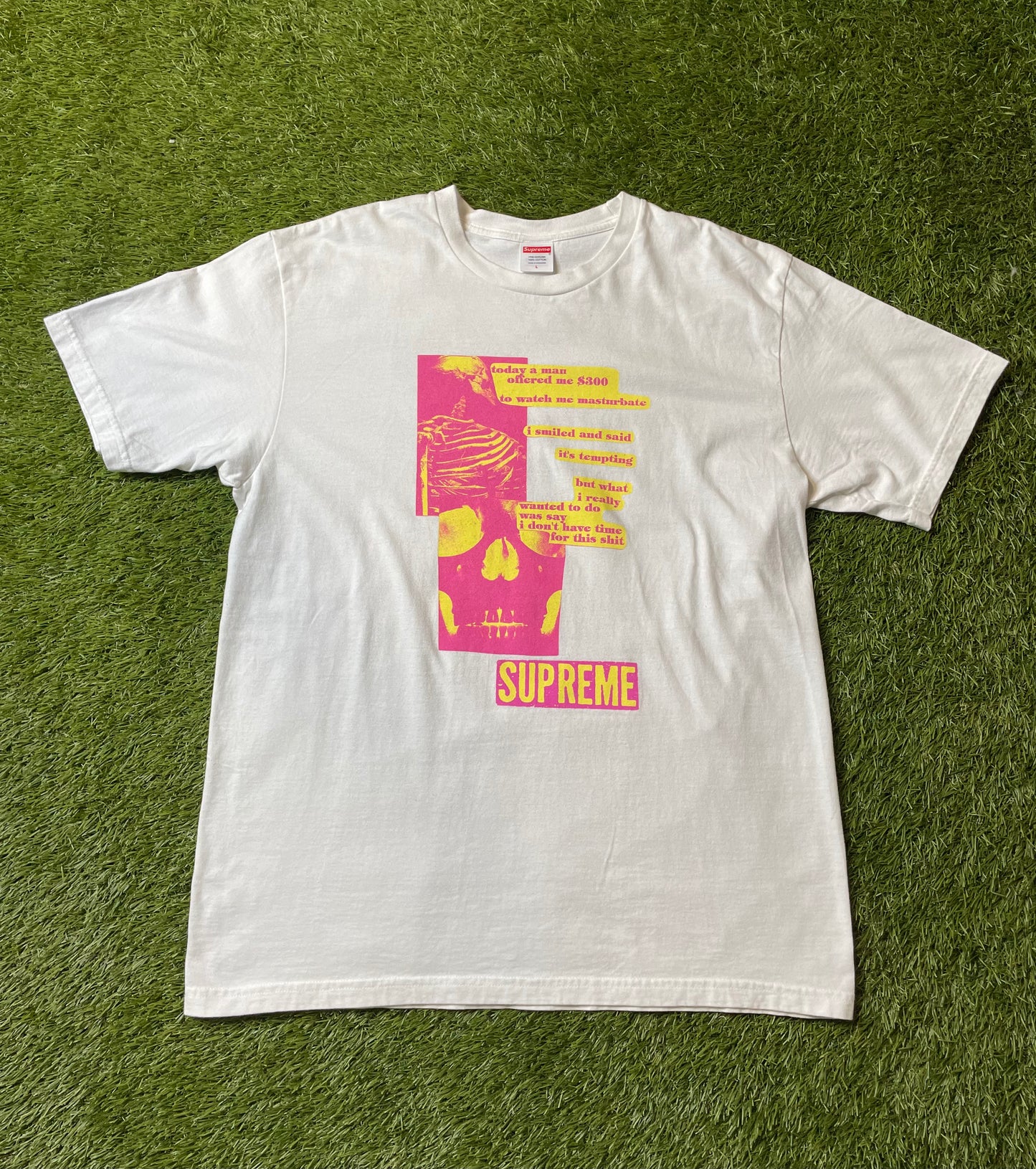 Supreme Anatomy White T Shirt