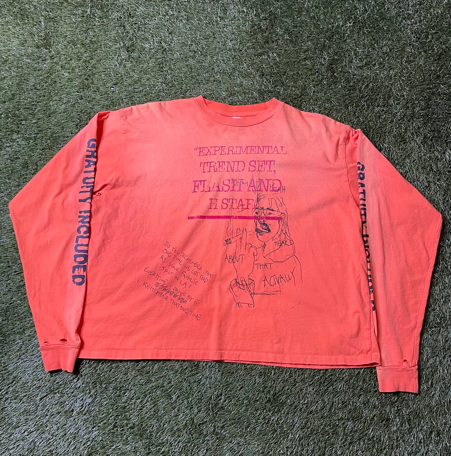 HMDD Gratuity Included Orange L/s