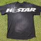 Hellstar Cartoon Logo Glitter Logo T-shirt