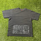 Supreme Spellout Faded Black T Shirt