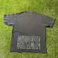 Supreme Spellout Faded Black T Shirt