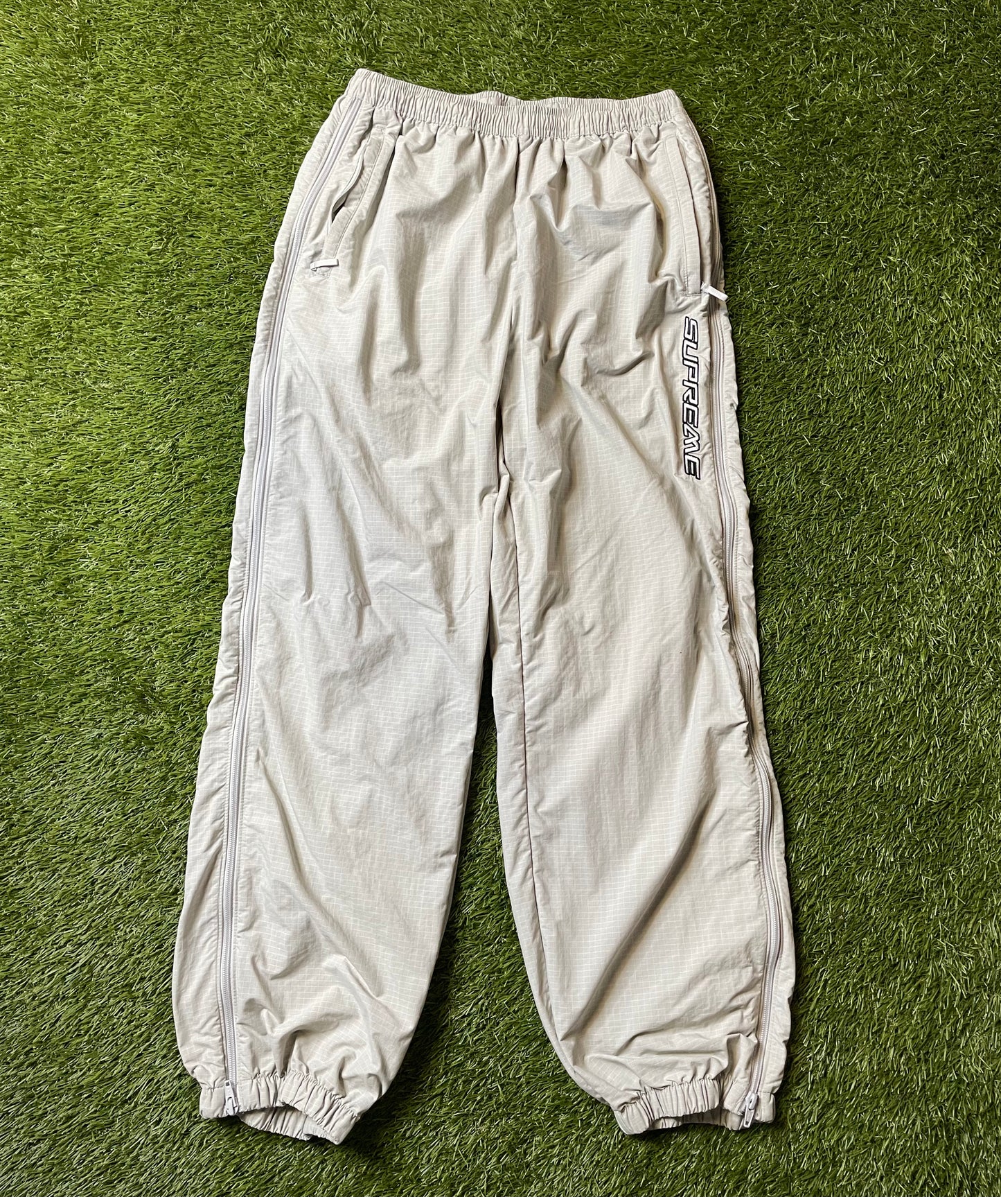 Supreme Warm Up Grey Pants