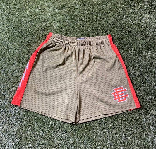 Eric Emanuel EE Basic Olive/Orange Shorts