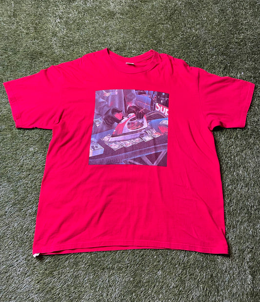 Supreme Gas Red T Shirt