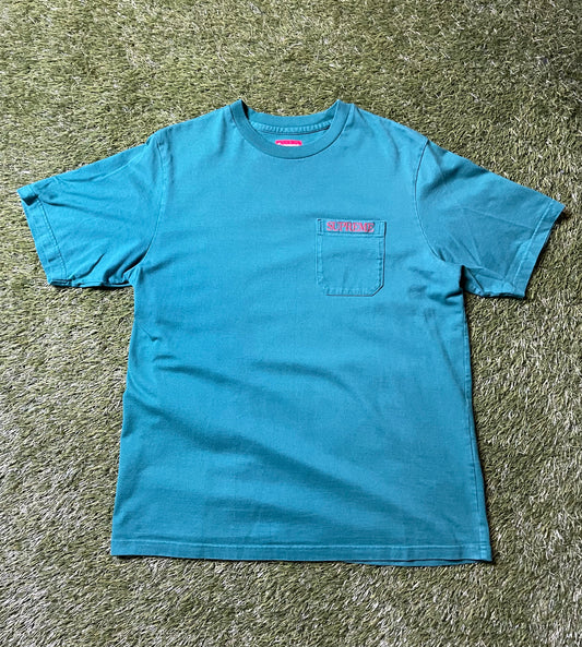 Supreme Green Pocket T Shirt