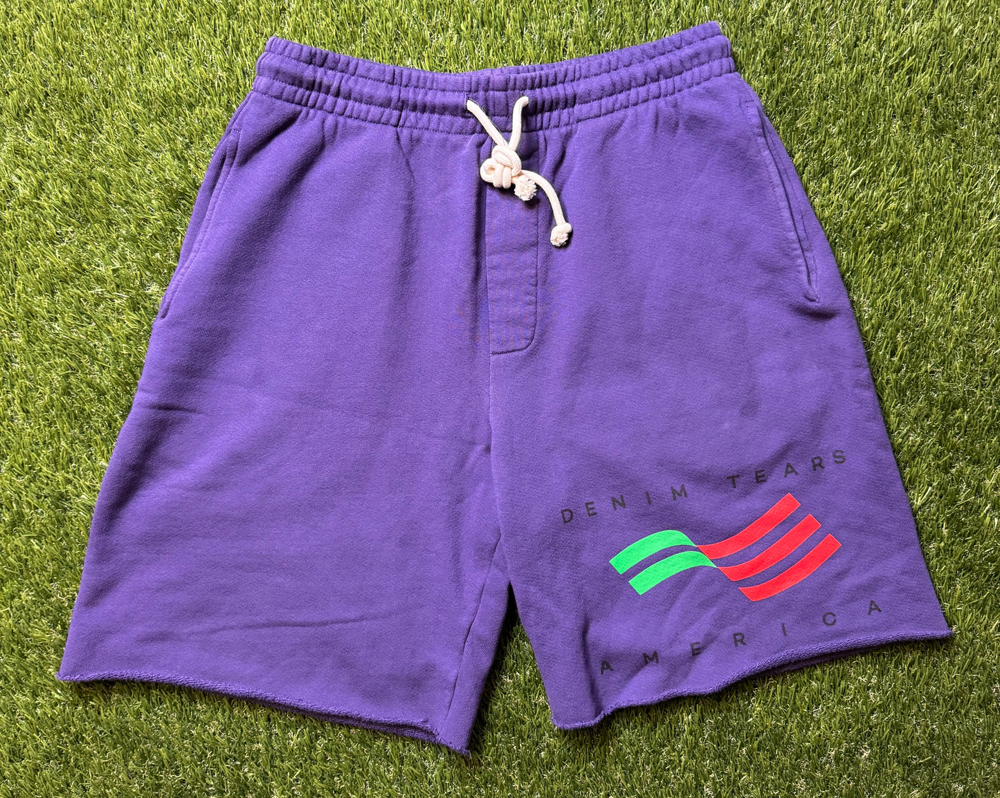 Denim Tears Purple Sweat Shorts