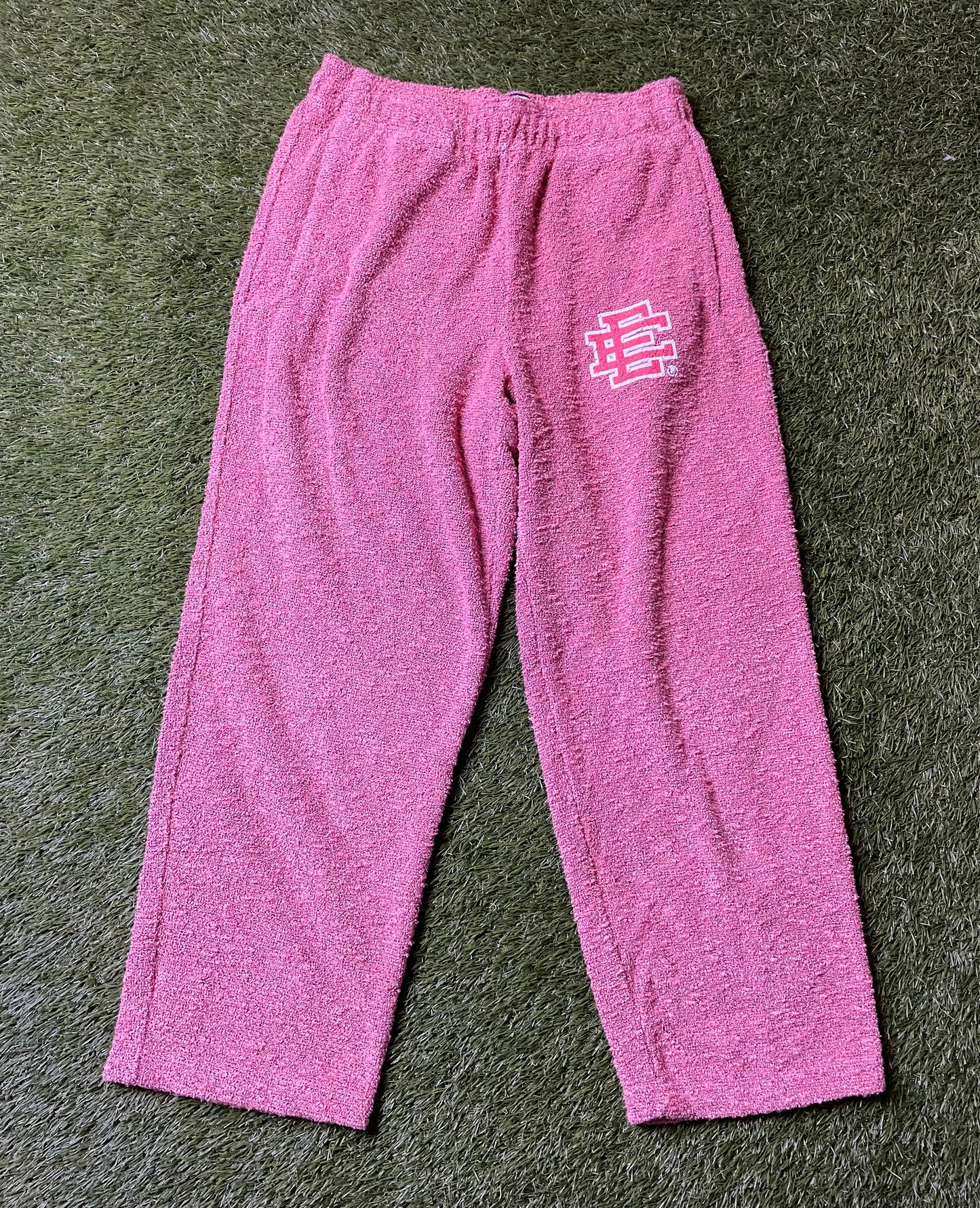Eric Emanuel EE Red Boucle Pants