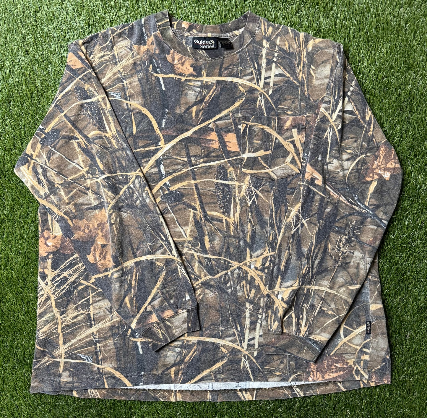 Vintage Woodland Camo L/S