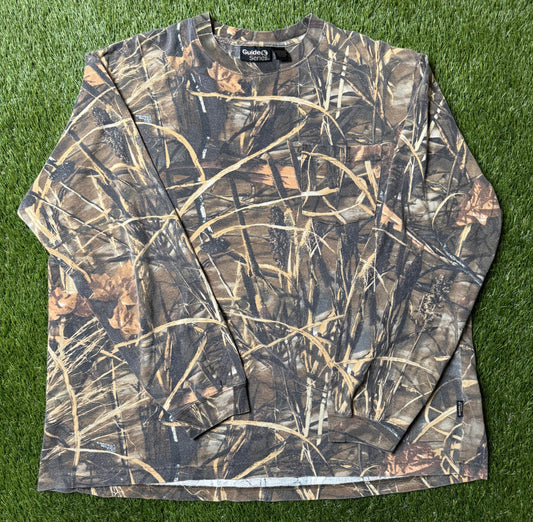Vintage Woodland Camo L/S