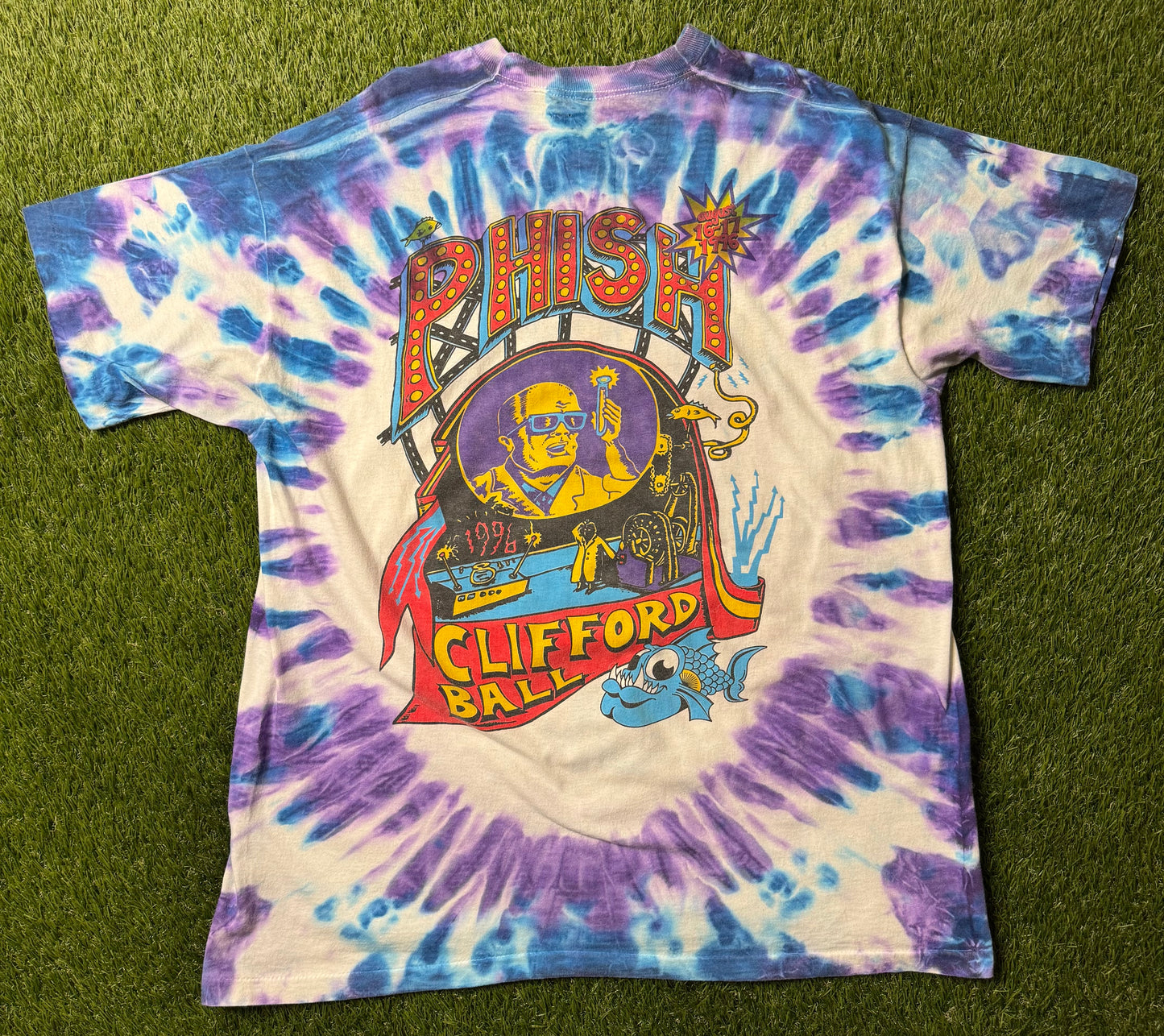 Vintage 1996 Phish Band T Shirt