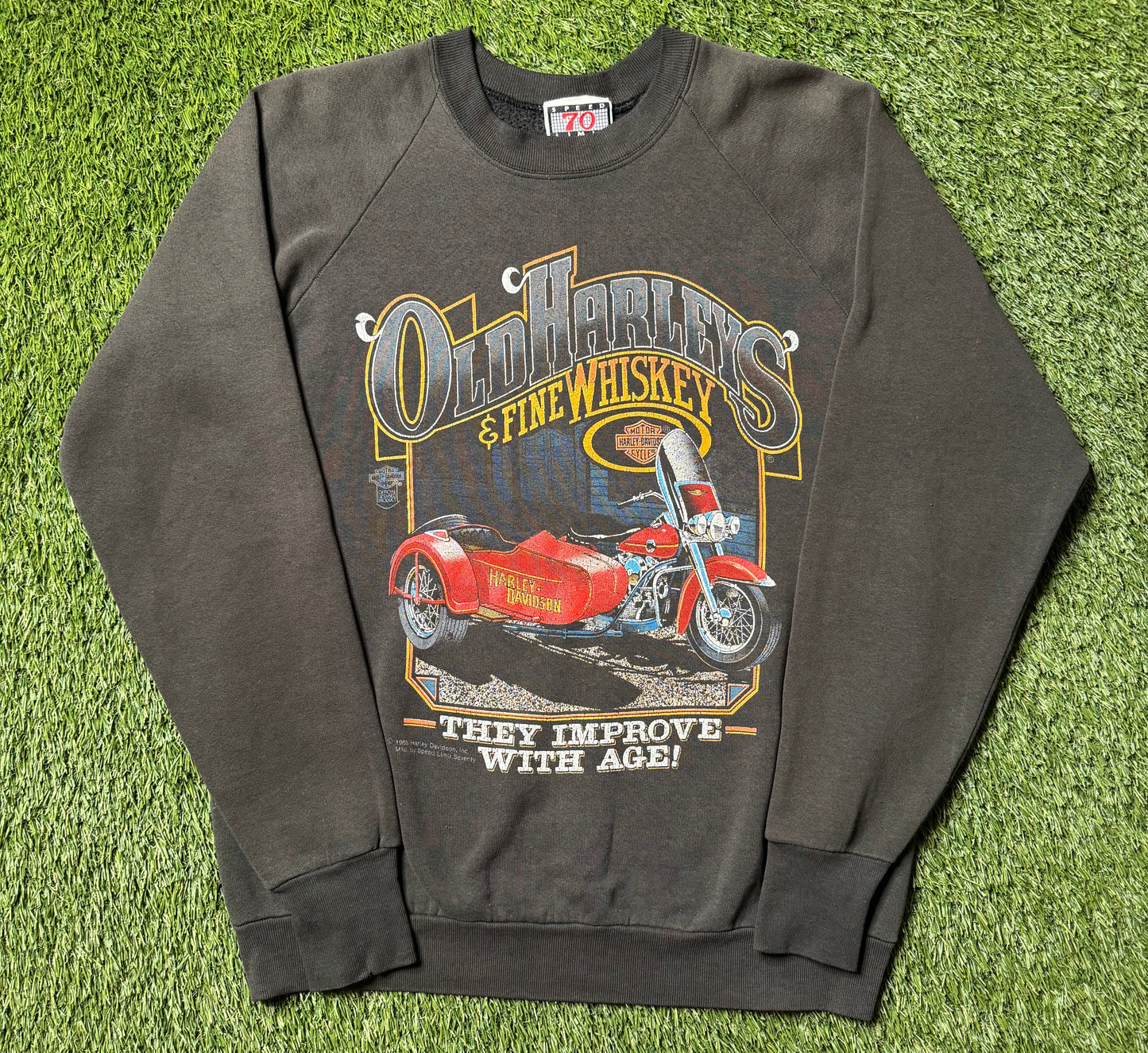 Vintage 1985 Harley Davidson Crewneck