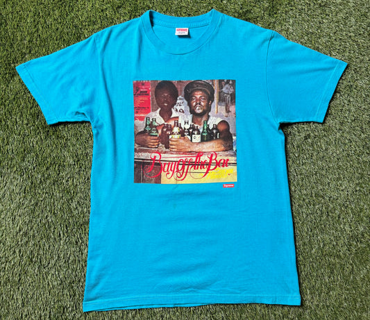 Supreme Sugar Minott Buy Off the Bar T Shirt (Blue)