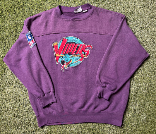 Vintage 90's Detroit Vipers Crewneck