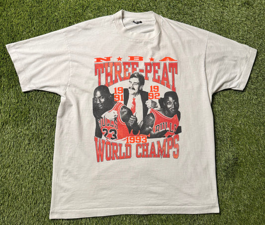 Vintage 90's Chicago Bulls Bootleg T Shirt