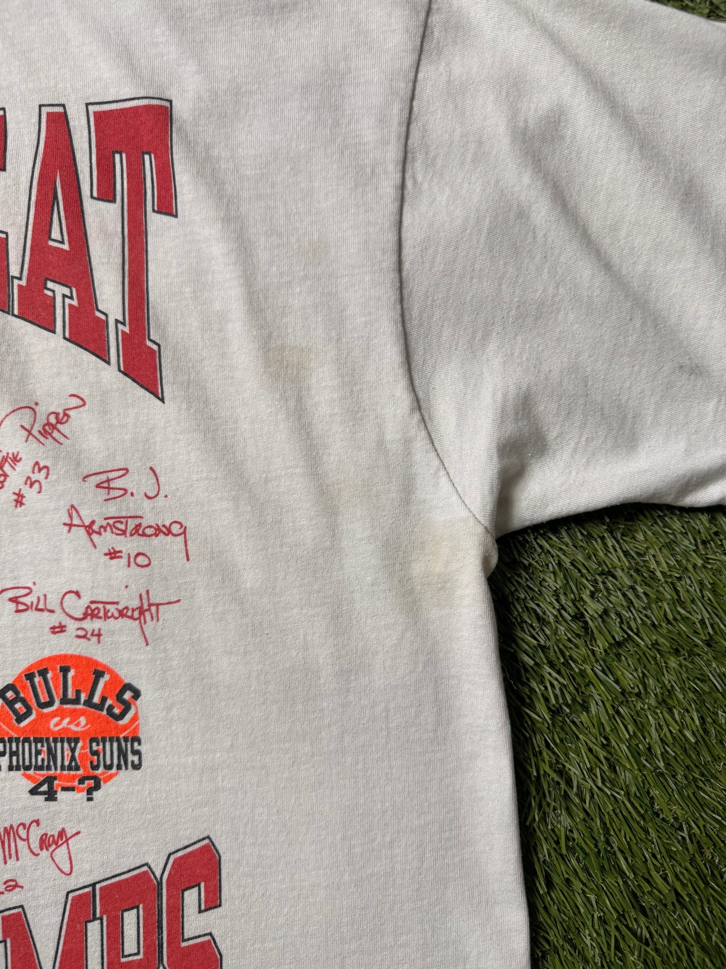 Vintage 90's Chicago Bulls Bootleg T Shirt