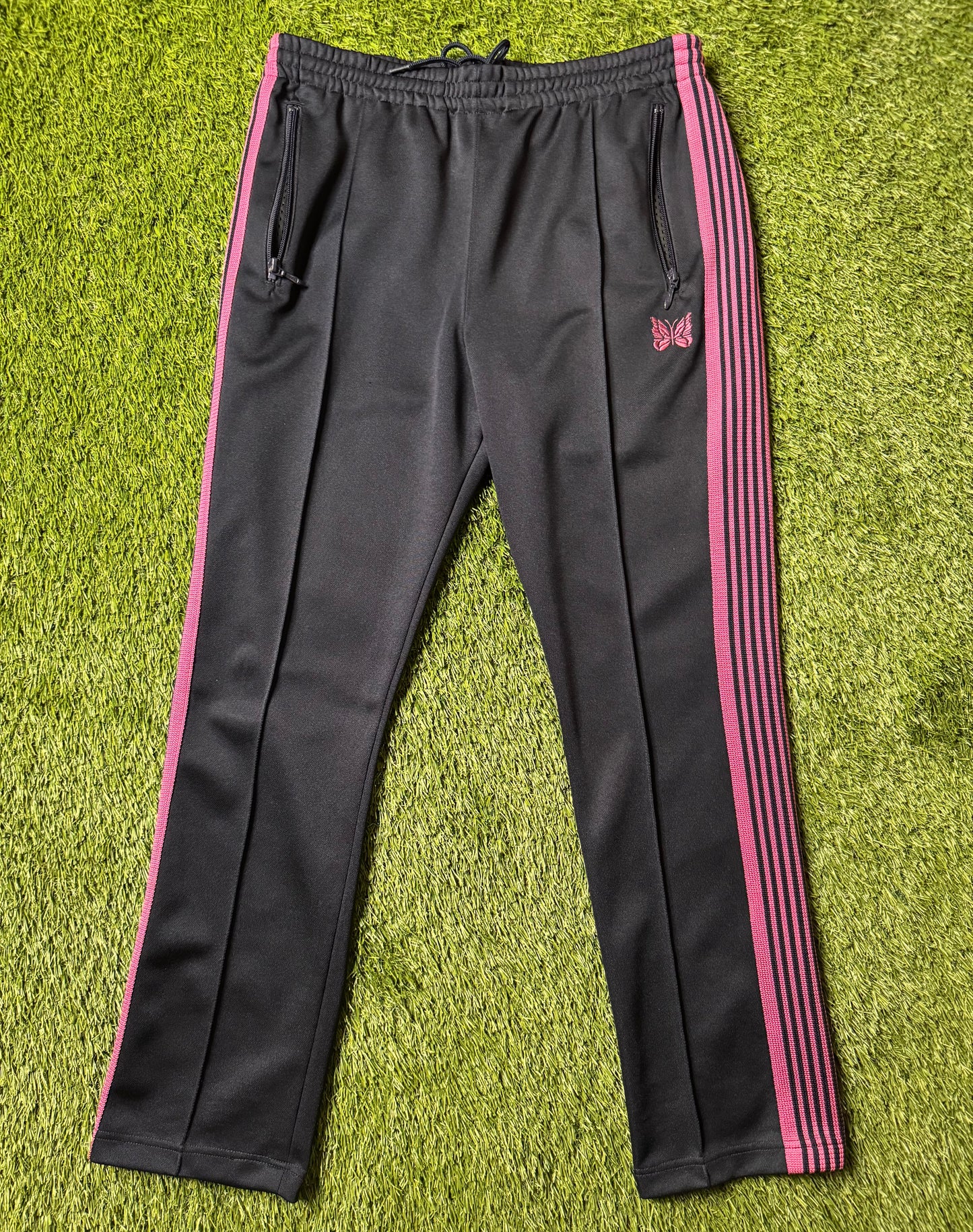 Needles Pink/ Black Track Pants