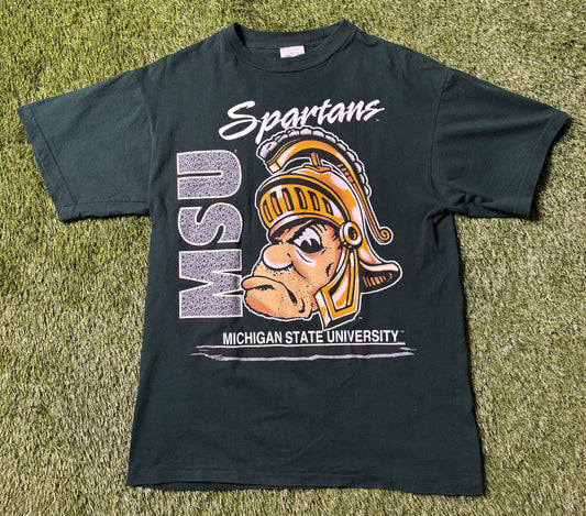 Vintage 90's Michigan State Spartans T Shirt