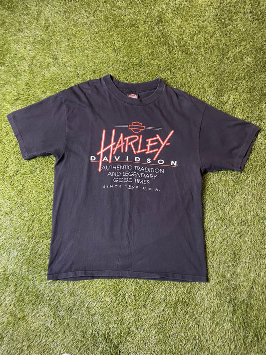 Vintage Harley Davidson Legendary Good Times Tee