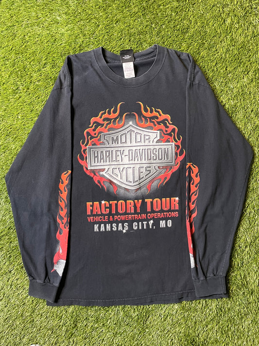 Vintage Harley Davidson Factory Tour L/s