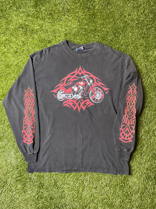 Vintage Custom Chrome Biker L/s