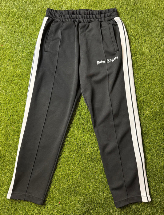 Palm Angels Black/White Track Pants