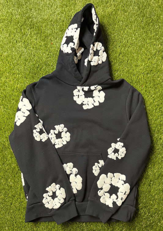 Denim Tears The Cotton Wreath Black Sweatshirt