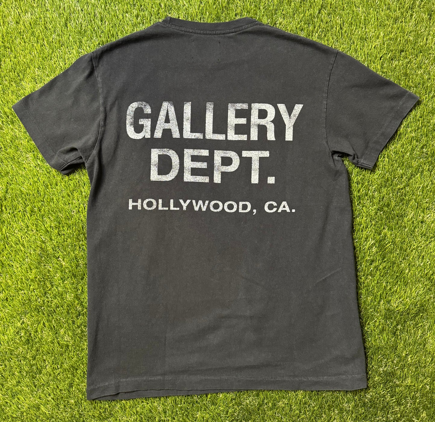 Gallery Dept. Washed Black Souvenir T-Shirt
